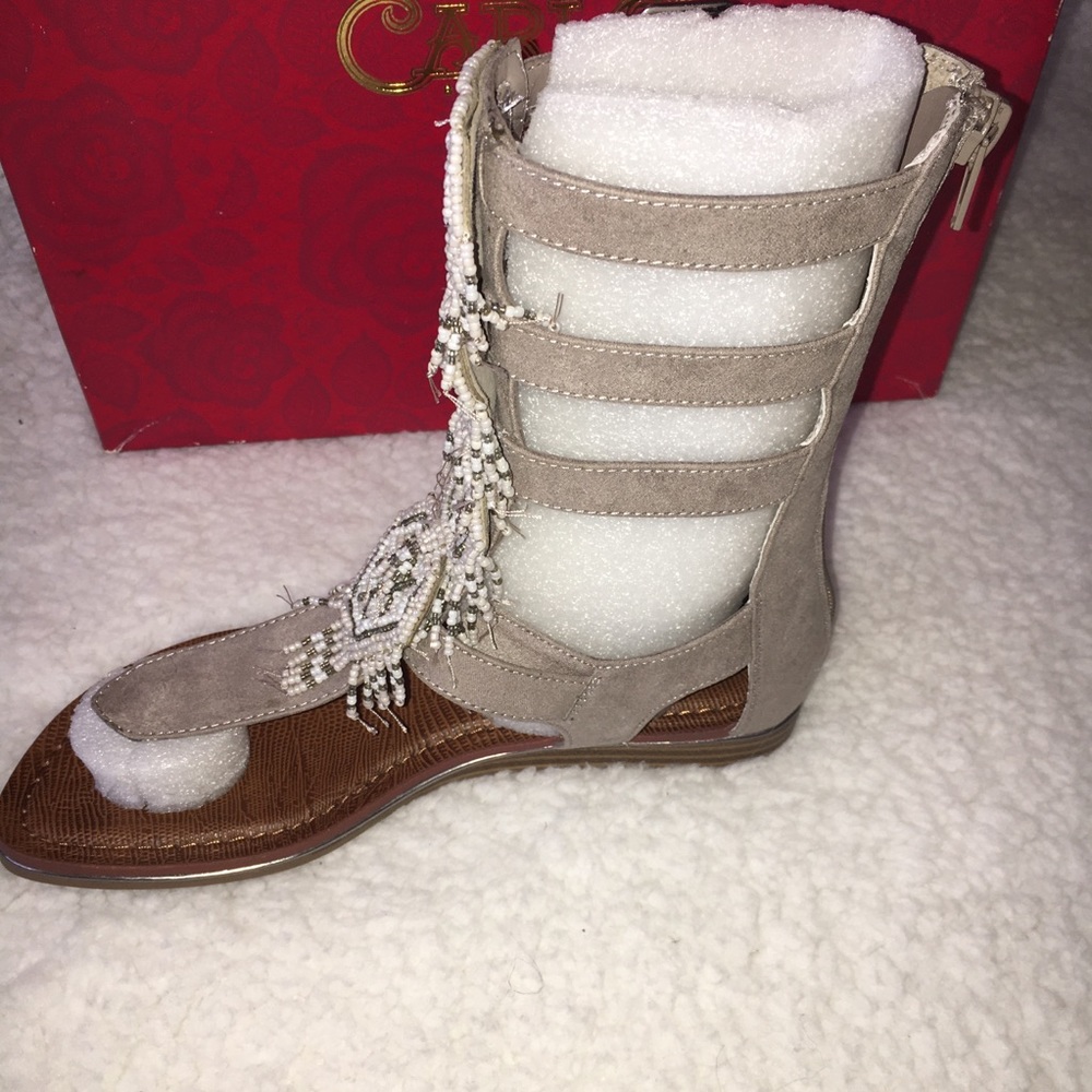 NEW CARLOS SANTANA GLADIATOR SANDALS - Picture 4 of 7